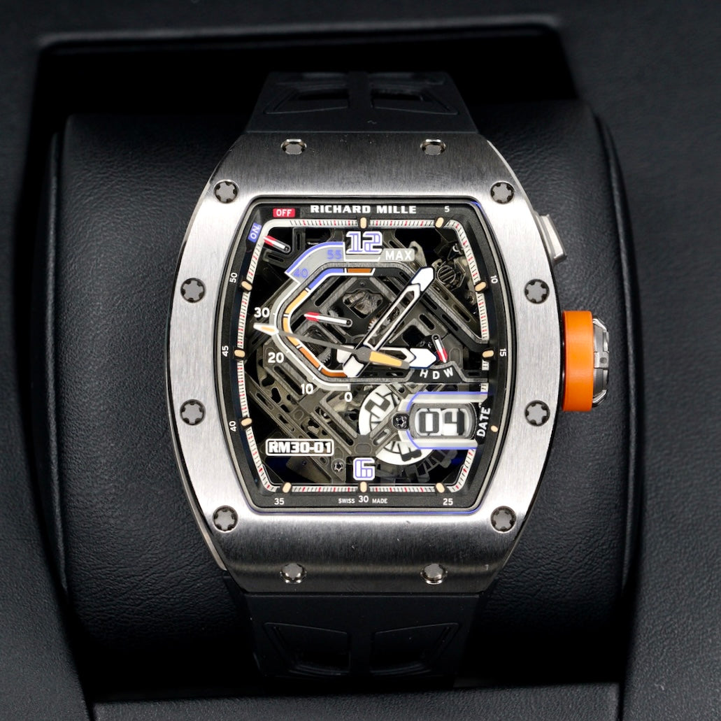 Richard Mille RM 30-01 Skeleton Dial Declutchable Rotor 42mm