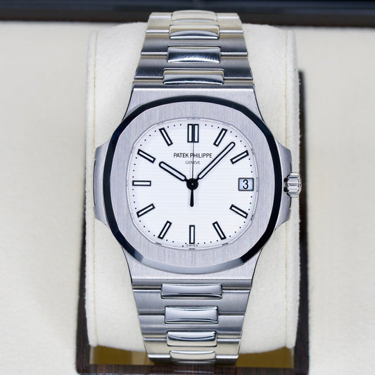 Patek Philippe Nautilus 5711/1A-011 “PIANO” White Piano Dial Stainless Steel 40mm 2019