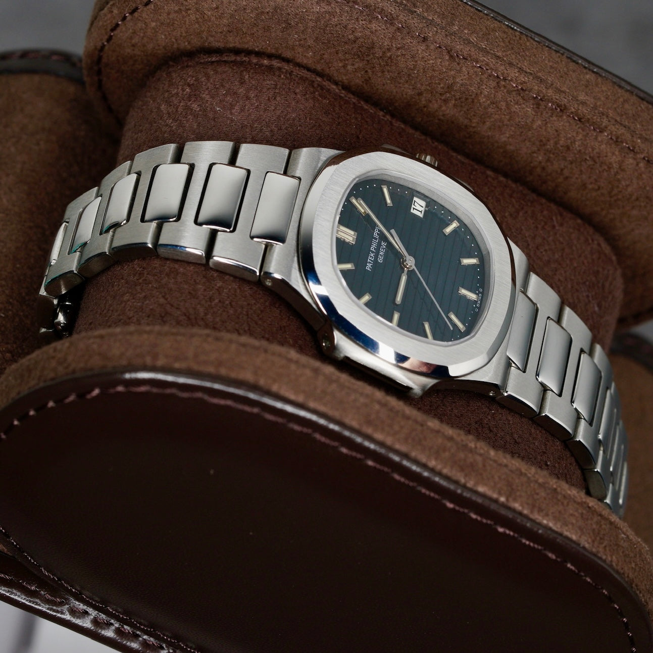 Patek Philippe Nautilus 3900/1A Blue Dial Stainless Steel 33mm