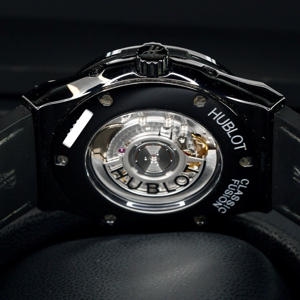 Hublot Classic Fusion 517.CX.0170.LR Aerofusion Moonphase Black Ceramic Skeleton 45mm