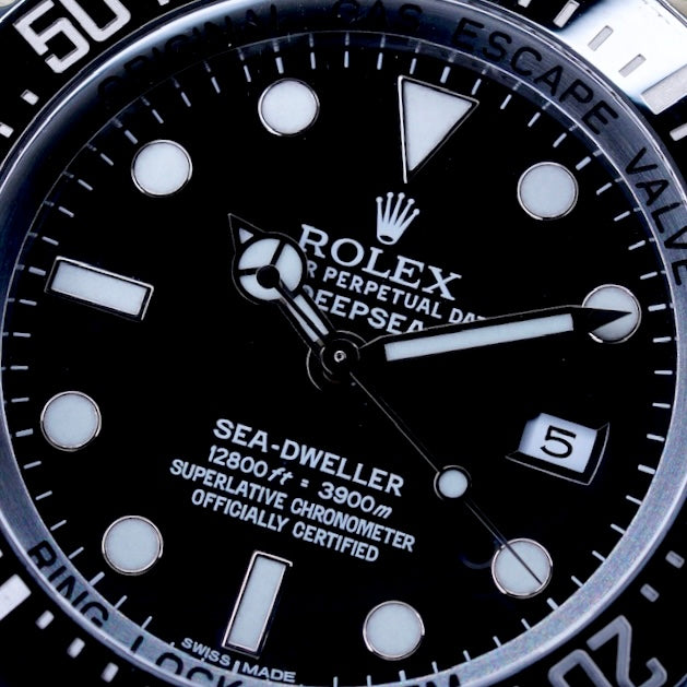 Rolex Sea-Dweller Deepsea 116660 Black Dial Stainless Steel 44mm
