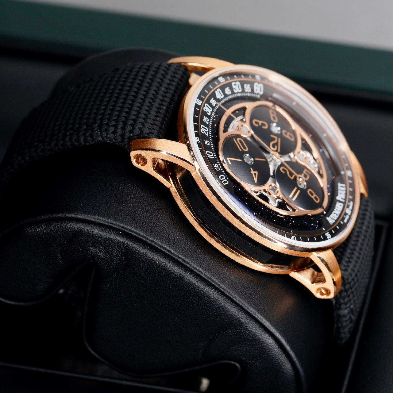 Audemars Piguet Code 11.59 15212NR.OO.A002KB.01-AB “STARWHEEL” Black Dial Rose Gold 41mm