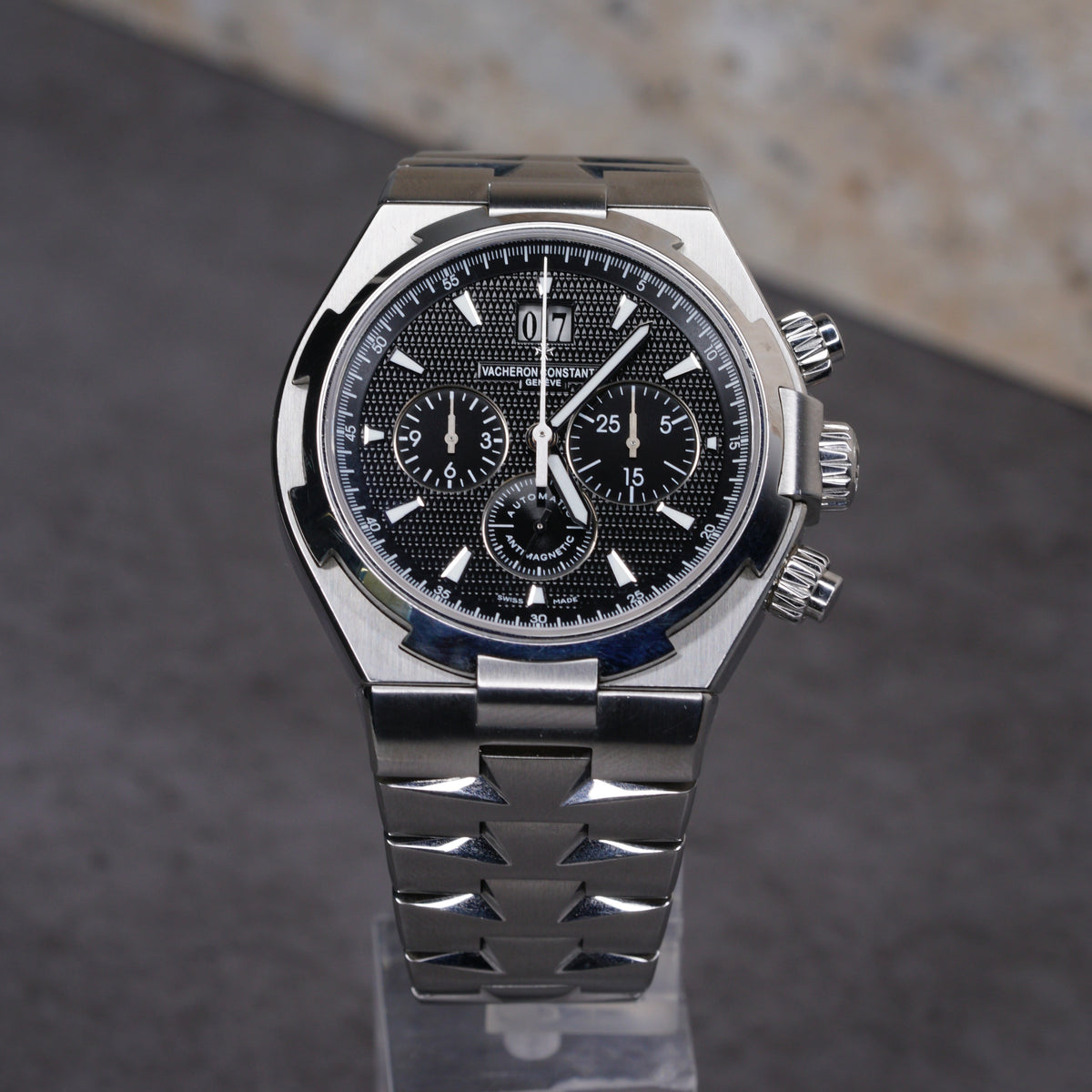 Vacheron Constantin Overseas 49150/B01A-9097 “BLACK SEA” Stainless Steel Chronograph 42mm