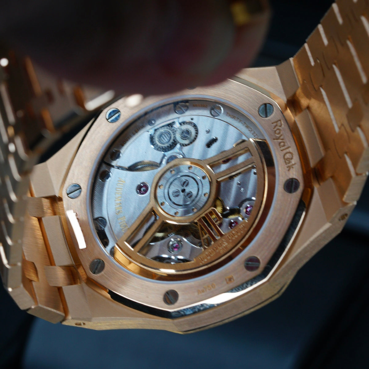 Audemars Piguet NEW Royal Oak 15510OR.OO.1320OR.03 “BLUE OAK” Blue Dial Rose Gold 41mm