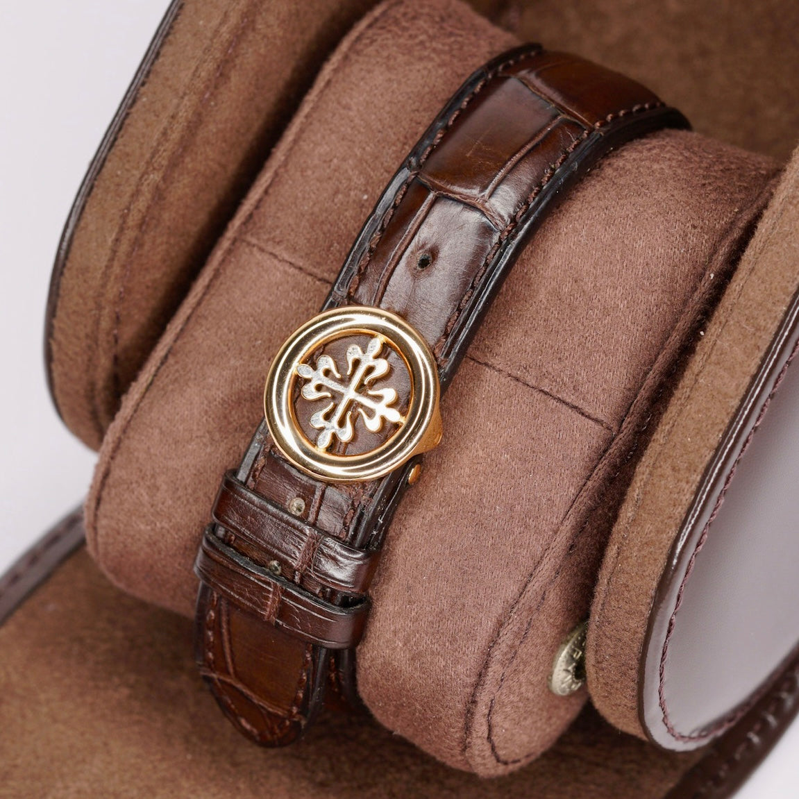 Patek Philippe Annual Calendar 5960R-001 Grey Dial Rose Gold Chronograph Leather Strap 2009