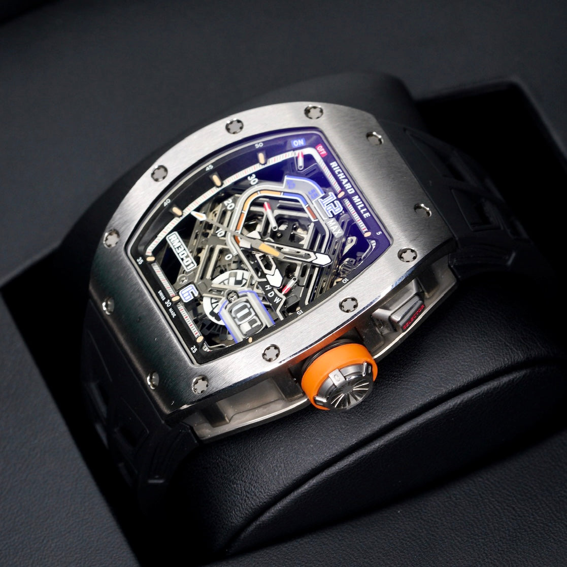 Richard Mille RM 30-01 Skeleton Dial Declutchable Rotor 42mm