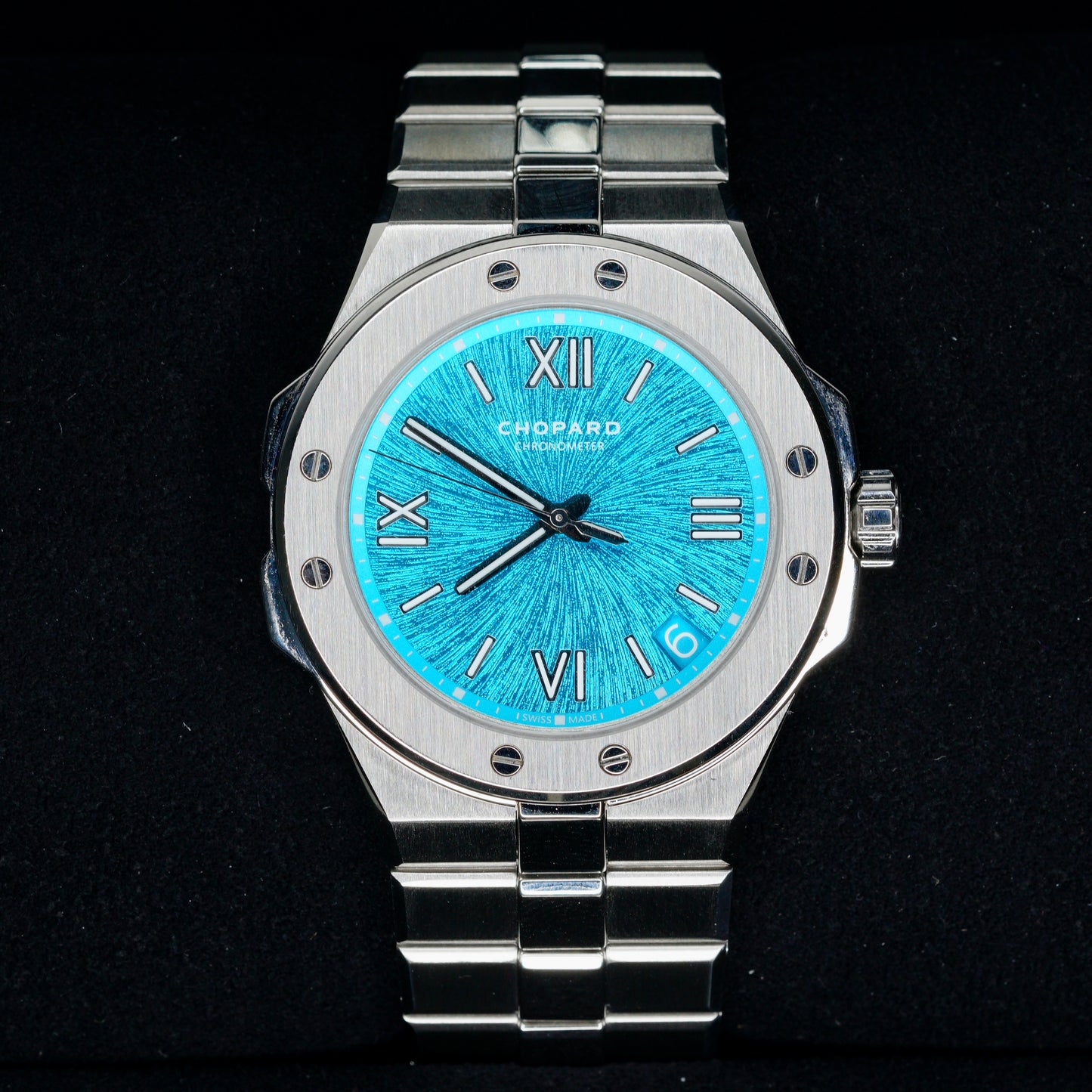 Chopard Alpine Eagle 298600-3016 “MARITIME BLUE” Turquoise Dial Stainless Steel 40mm