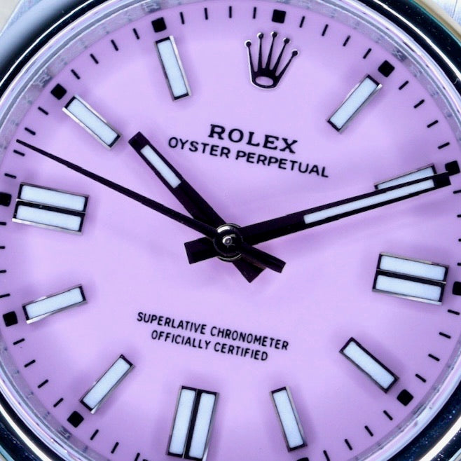 Rolex NEW 2026 Oyster Perpetual 134300 “CANDY” Pink Dial Stainless Dial 41mm