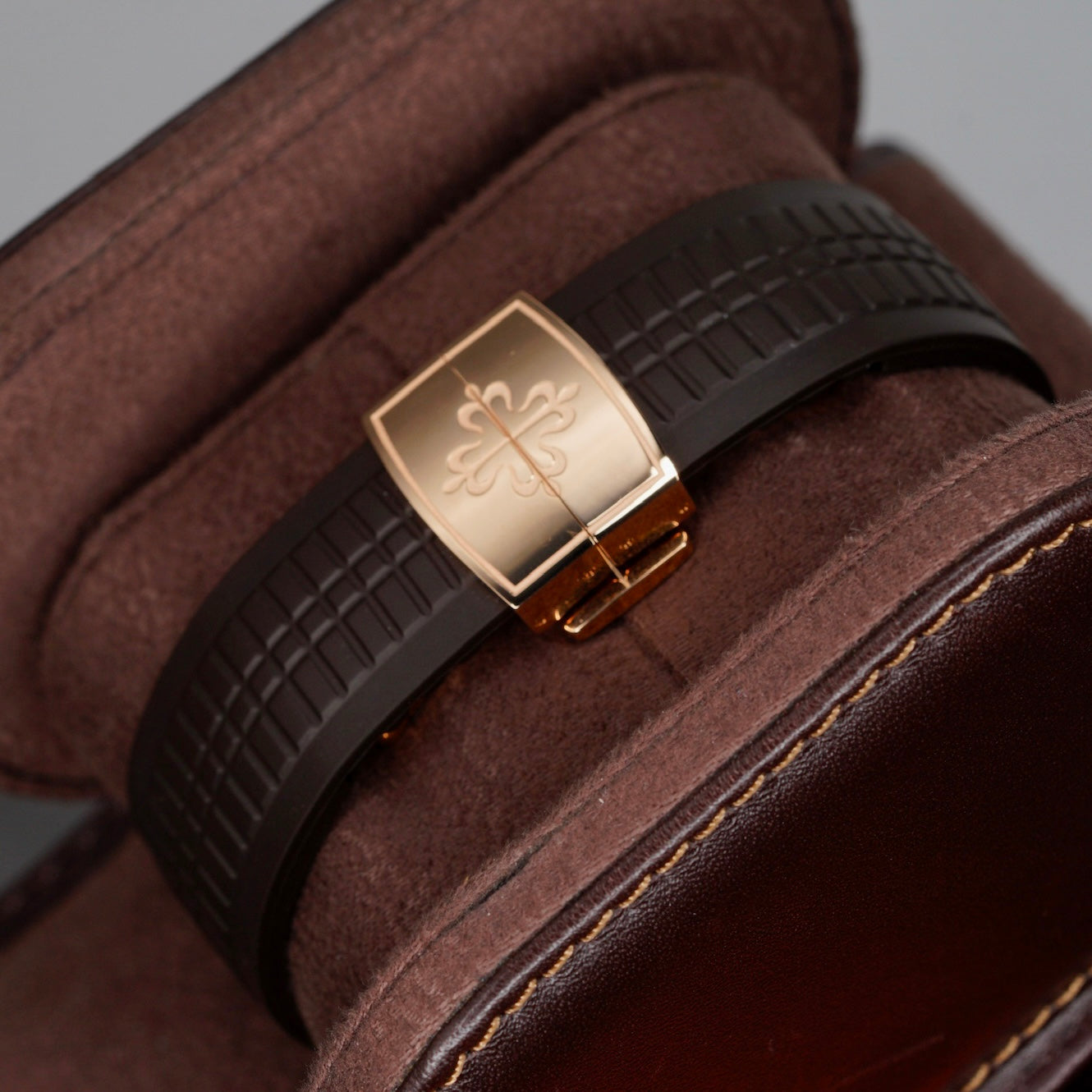 Patek Philippe Aquanaut 5968R-001 Brown Dial Rose Gold Tropical Strap Chronograph 42mm 2025