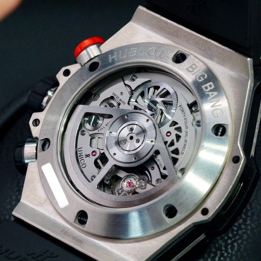 Hublot Big Bang Unico Bi-retrograde 413.NM.1127.RX Titanium 45mm