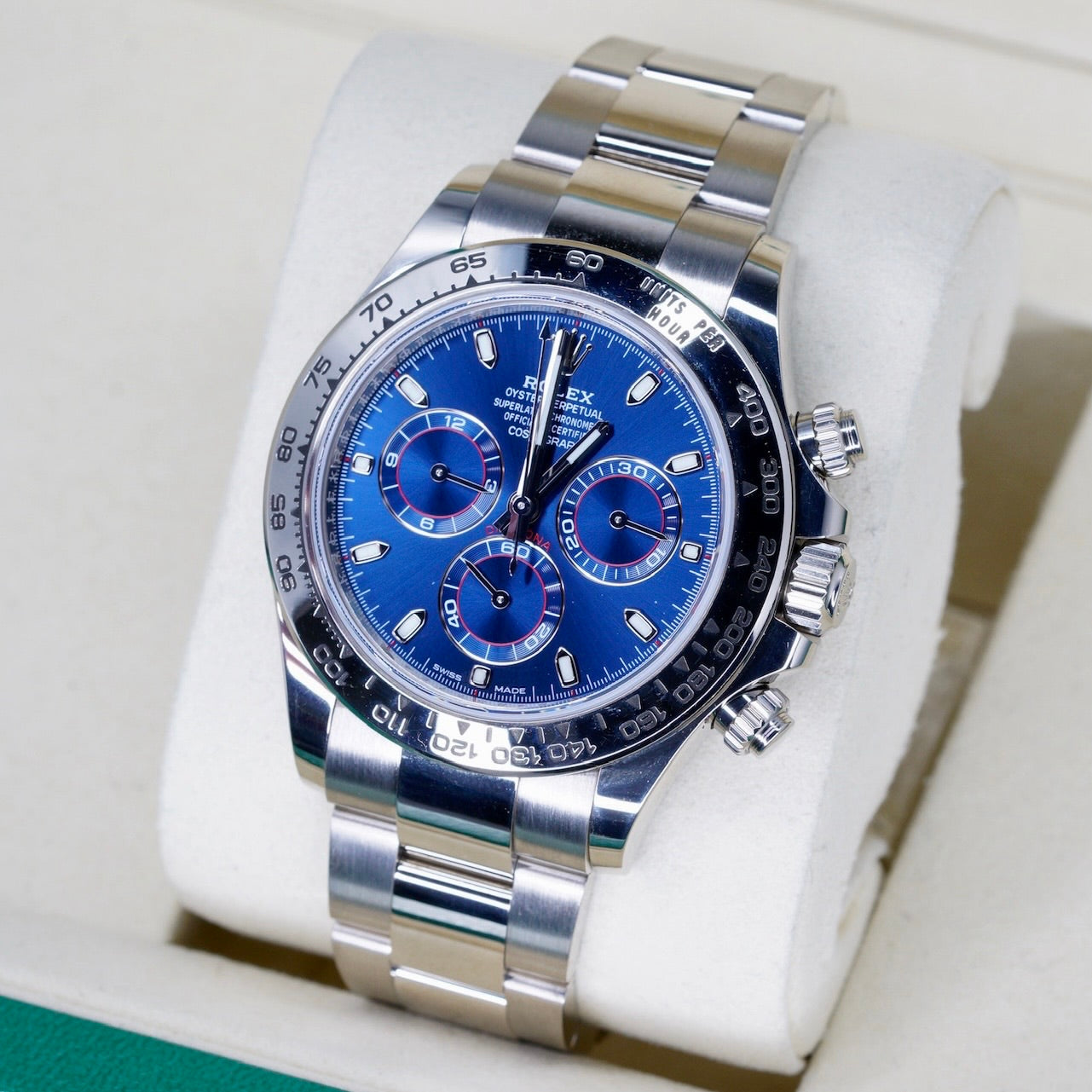 Rolex Daytona 116509 Blue Dial White Gold 40mm 2020
