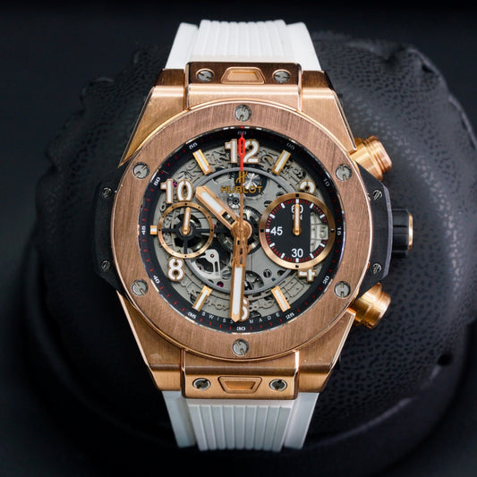 Hublot Big Bang Unico 441.OM.1180.RX King Gold Skeleton Rubber Strap 42mm