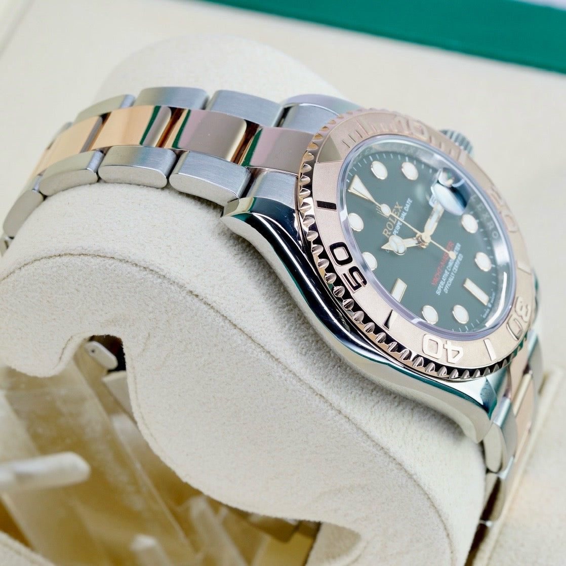 Rolex Yacht-Master 126621 Black Dial Two-Tone Rose Gold & Steel 40mm 2022