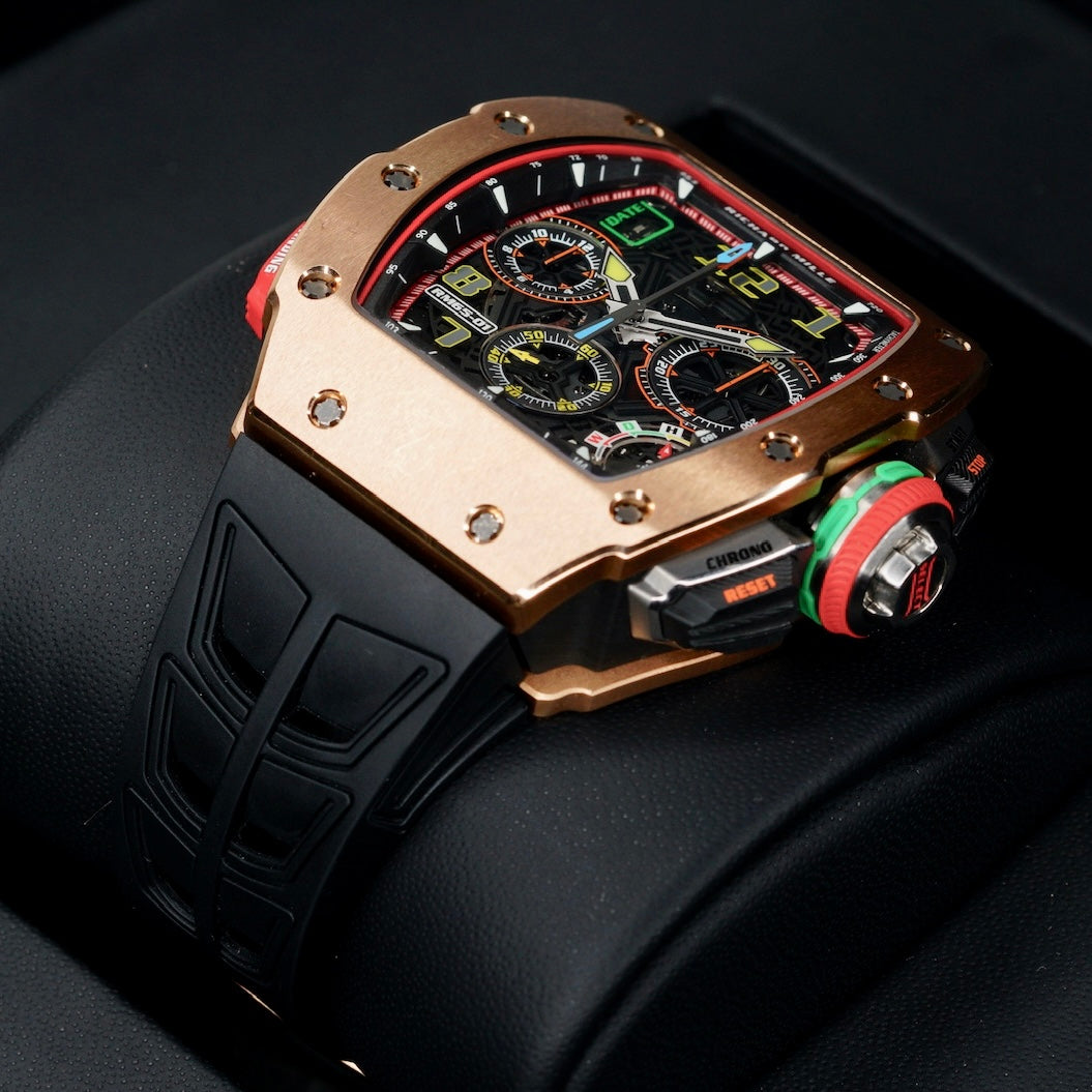 Richard Mille RM65-01 CA RG Skeleton Rose Gold Chronograph 2025