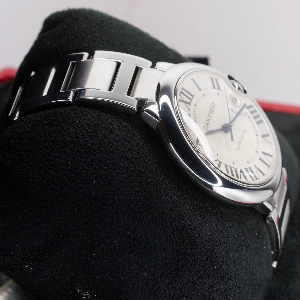 Cartier Ballon Bleu 3001 White Dial Stainless Steel 42mm