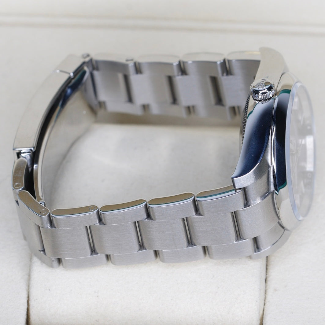 Rolex Oyster Perpetual 114200 “GRAPE” Purple Dial Stainless Steel 34mm 2019