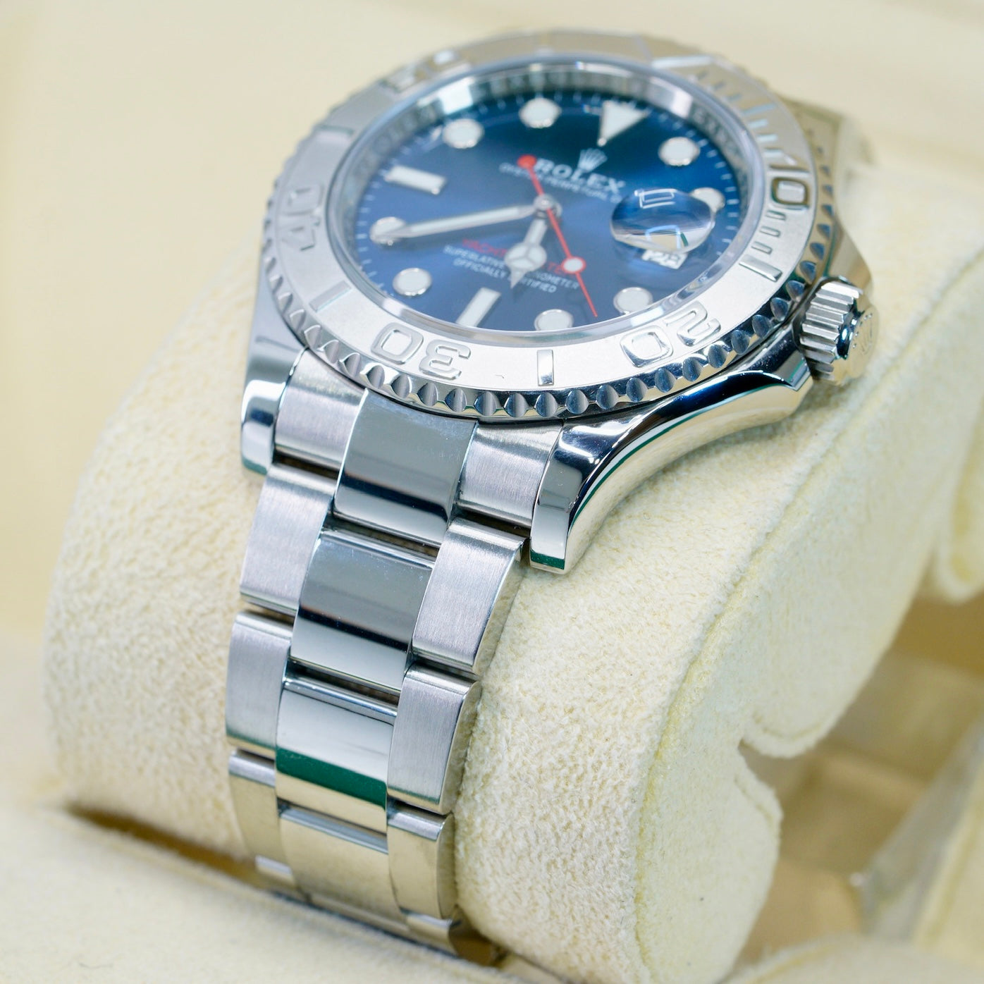 Rolex Yacht-Master 116622 Platinum Bezel Blue Dial 40mm