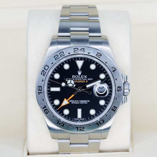 Rolex Explorer II 216570 Black Dial Stainless Steel 42mm