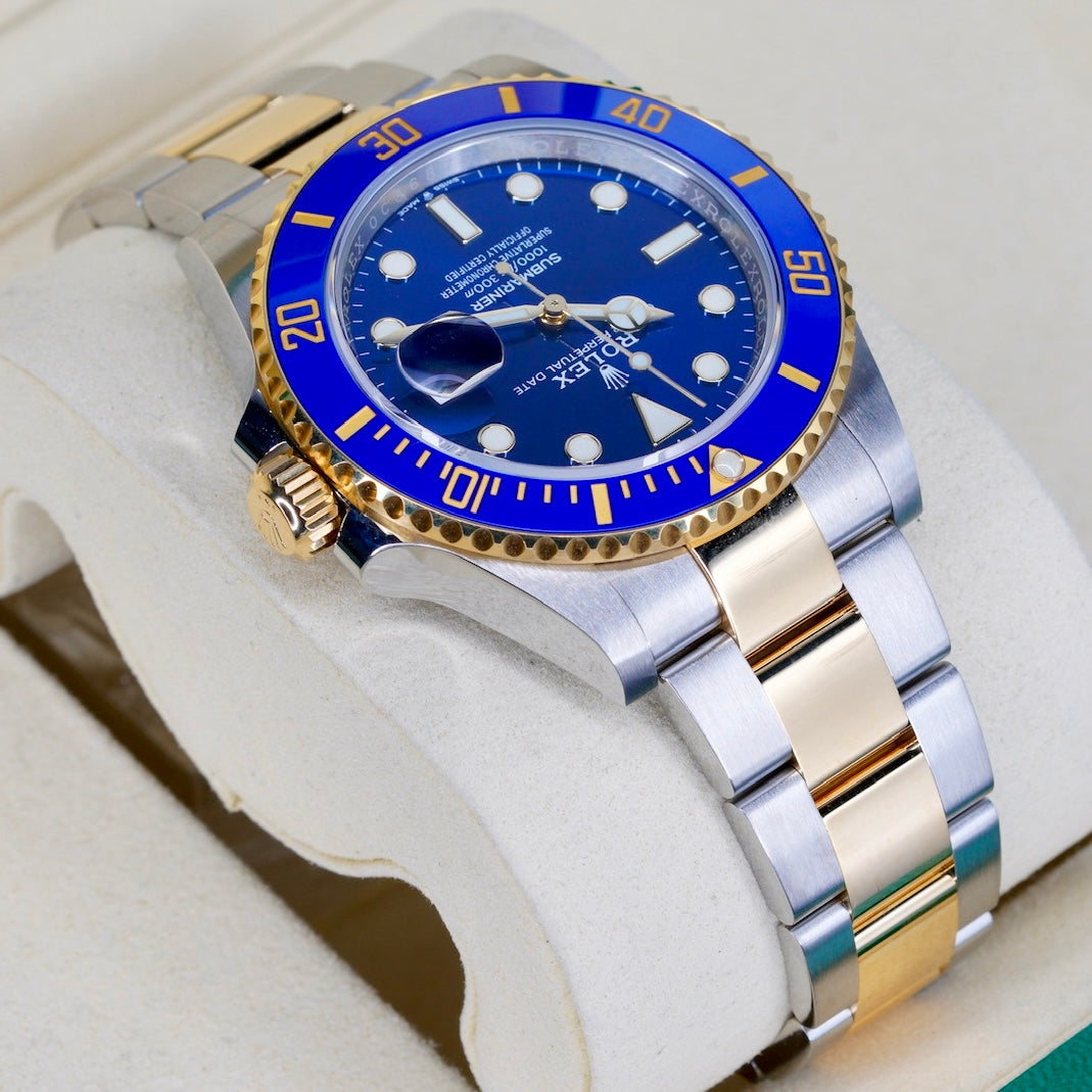 Rolex Submariner Date 126613LB “BLUESY” Blue Dial Blue Bezel Two-Tone Yellow Gold & Steel 41mm 2021
