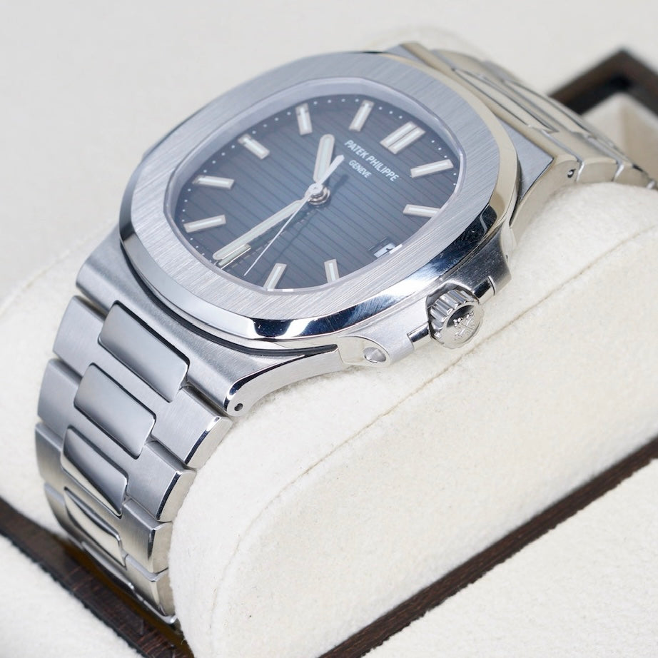 Patek Philippe Nautilus 5711/1A-010 Blue Smoked Dial Stainless Steel 40mm 2018