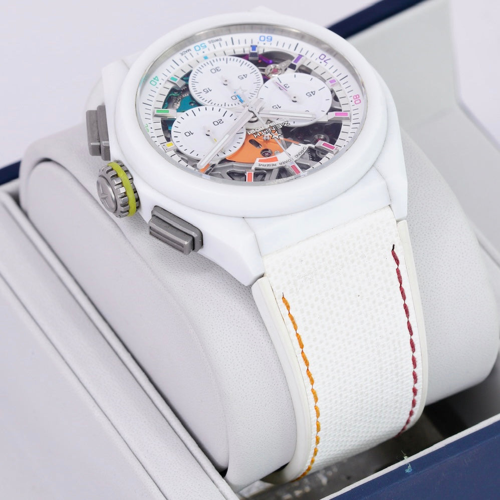 Zenith Defy El Primero 21 49.9010.9004/01.R947 “CHROMA” Skeleton White Ceramic 44mm 2022