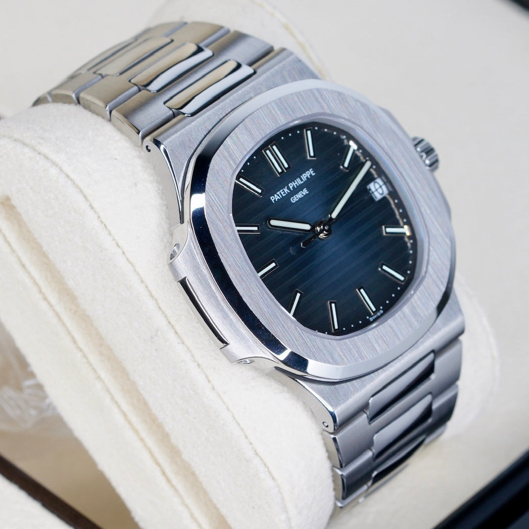 Patek Philippe Nautilus 5711/1A-010 Blue Smoked Dial Stainless Steel 40mm 2018