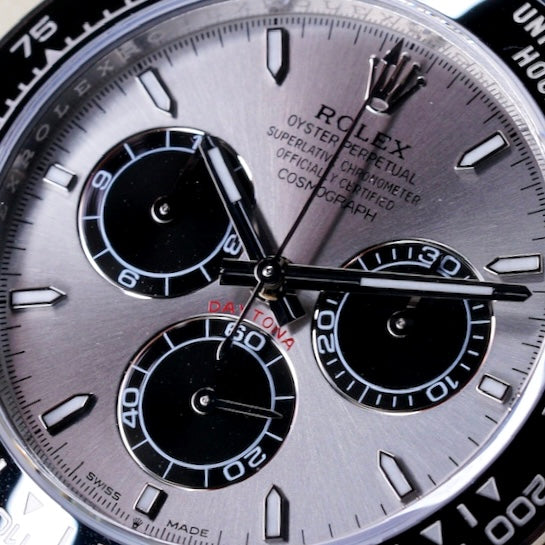Rolex Daytona 126519LN-0006 “GHOST” Grey Dial White Gold Oysterflex 40mm