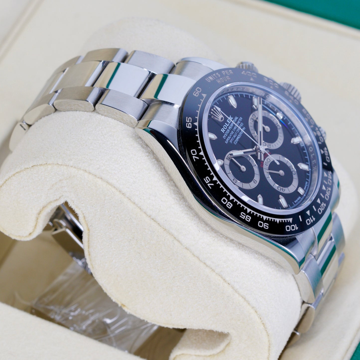 Rolex Daytona 116500LN “REVERSE PANDA” Black Dial White Sub Dials Stainless Steel 40mm
