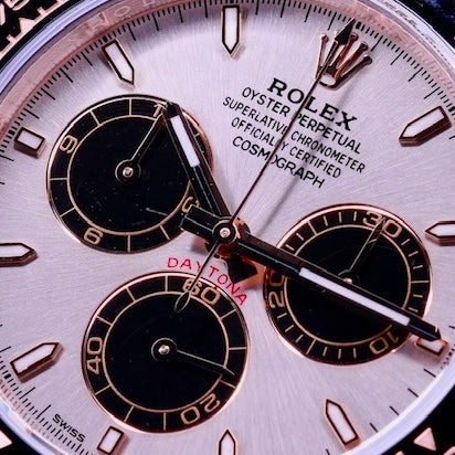 Rolex NEW 2026 Daytona 126515LN “SUNDUST” Sundust Dial Rose Gold  Oysterflex Cosmograph 40mm