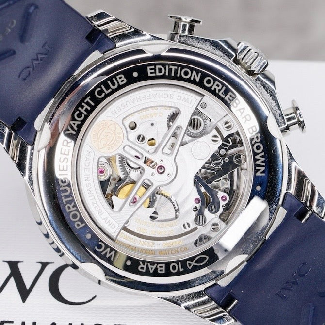 IWC Portuguese IW390704 “ORLEBAR BROWN” Blue Dial Stainless Steel Yacht Club 2025