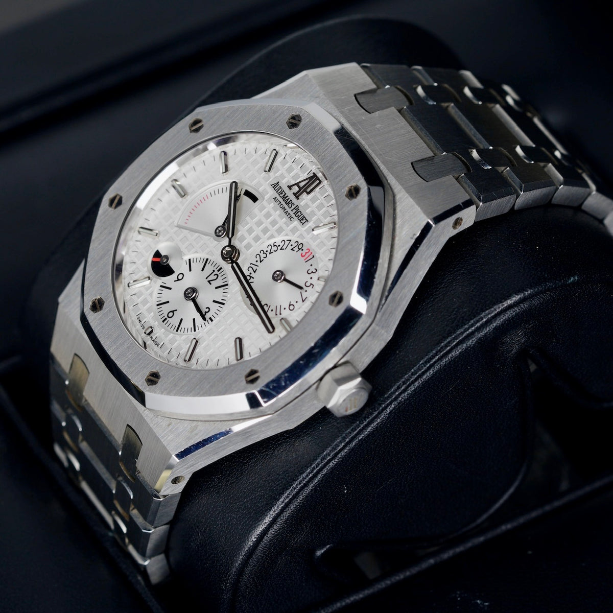 Audemars Piguet Royal Oak 26120ST.OO.1220ST.01 “DUAL TIME” White Dial Stainless Steel 39mm 2015