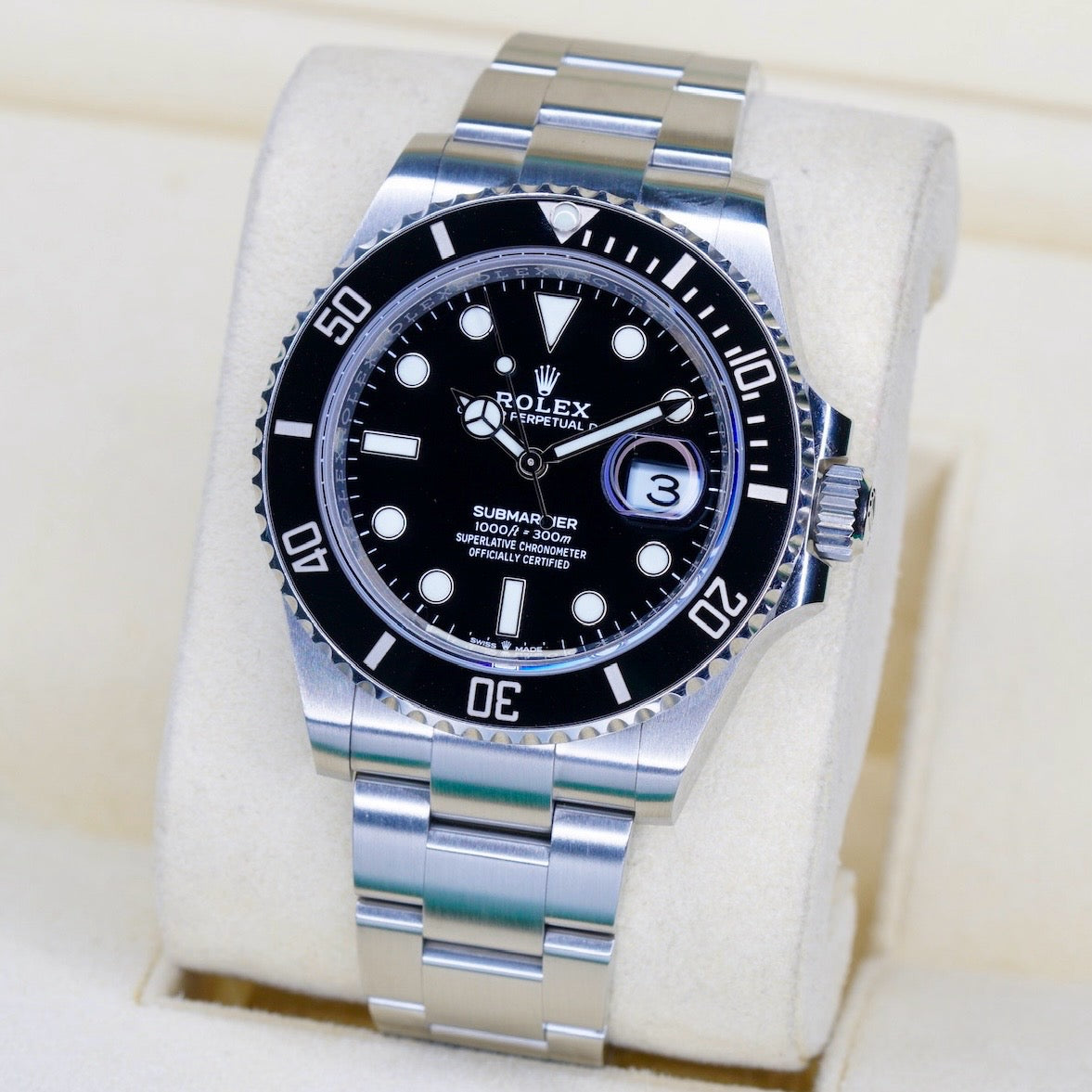 Rolex Submariner Date 126610LN Black Dial Black Bezel Stainless Steel 41mm 2023