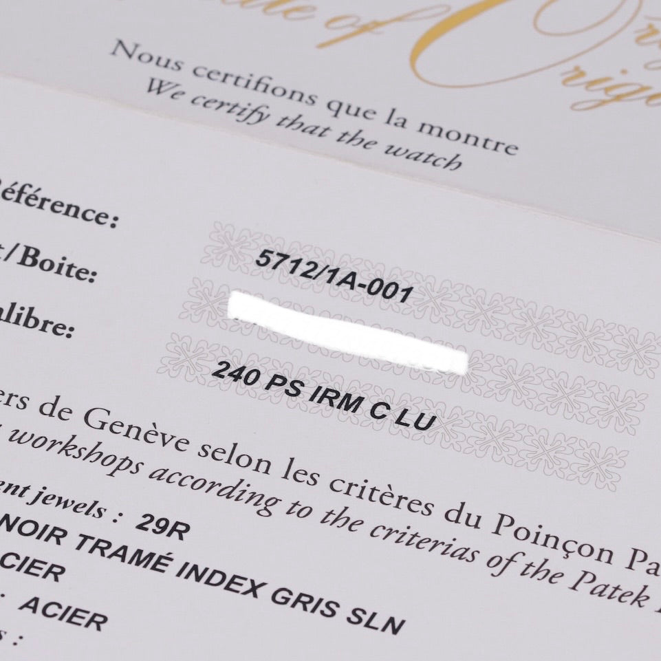 Patek Philippe Nautilus 5712/1A-001 Blue Smoked Dial Stainless Steel 2021