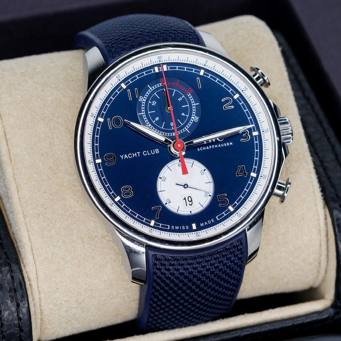 IWC Portuguese IW390704 “ORLEBAR BROWN” Blue Dial Stainless Steel Yacht Club 2025