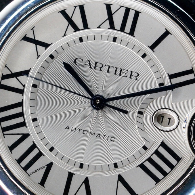 Cartier Ballon Bleu 3001 White Dial Stainless Steel 42mm