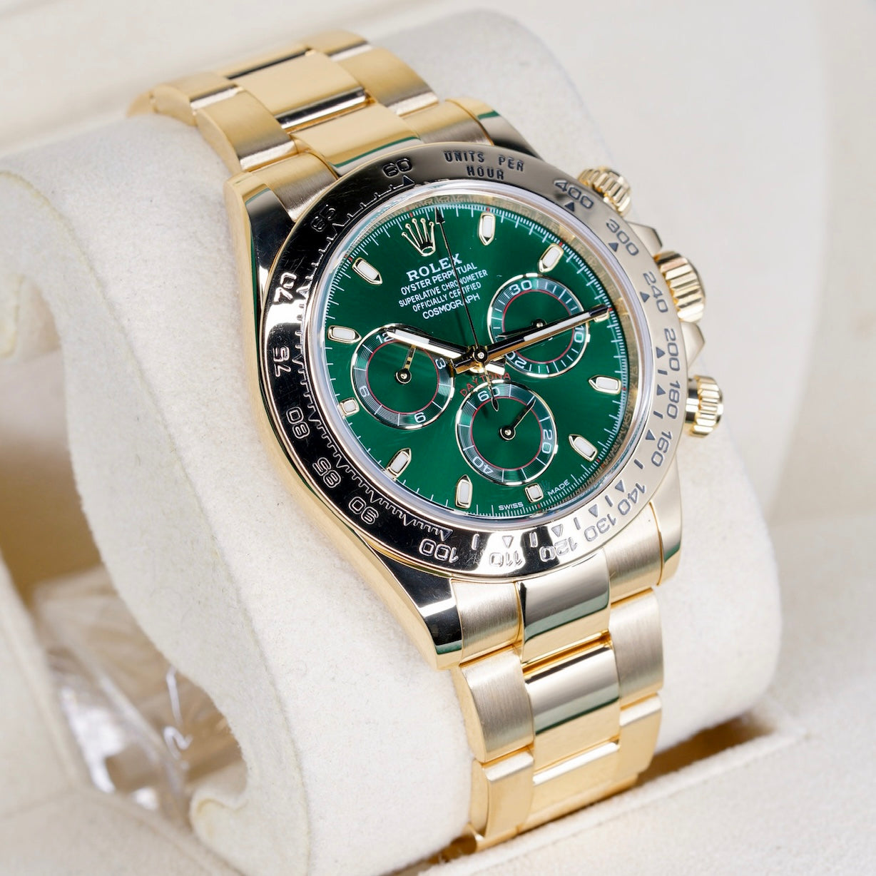 Rolex Daytona 116508 “JOHN MAYER” Green Dial Yellow Gold 40mm 2017