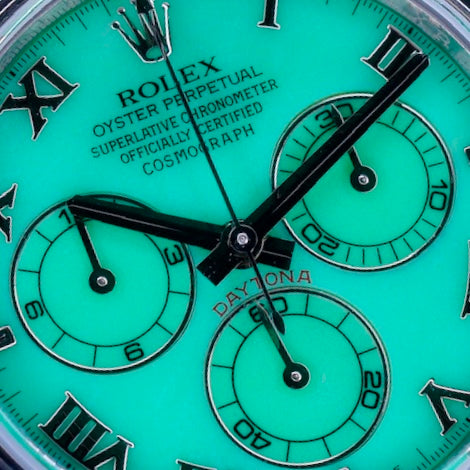 Rolex Daytona 116509 “BEACH” Chrysoprase Dial White Gold 40mm 2016