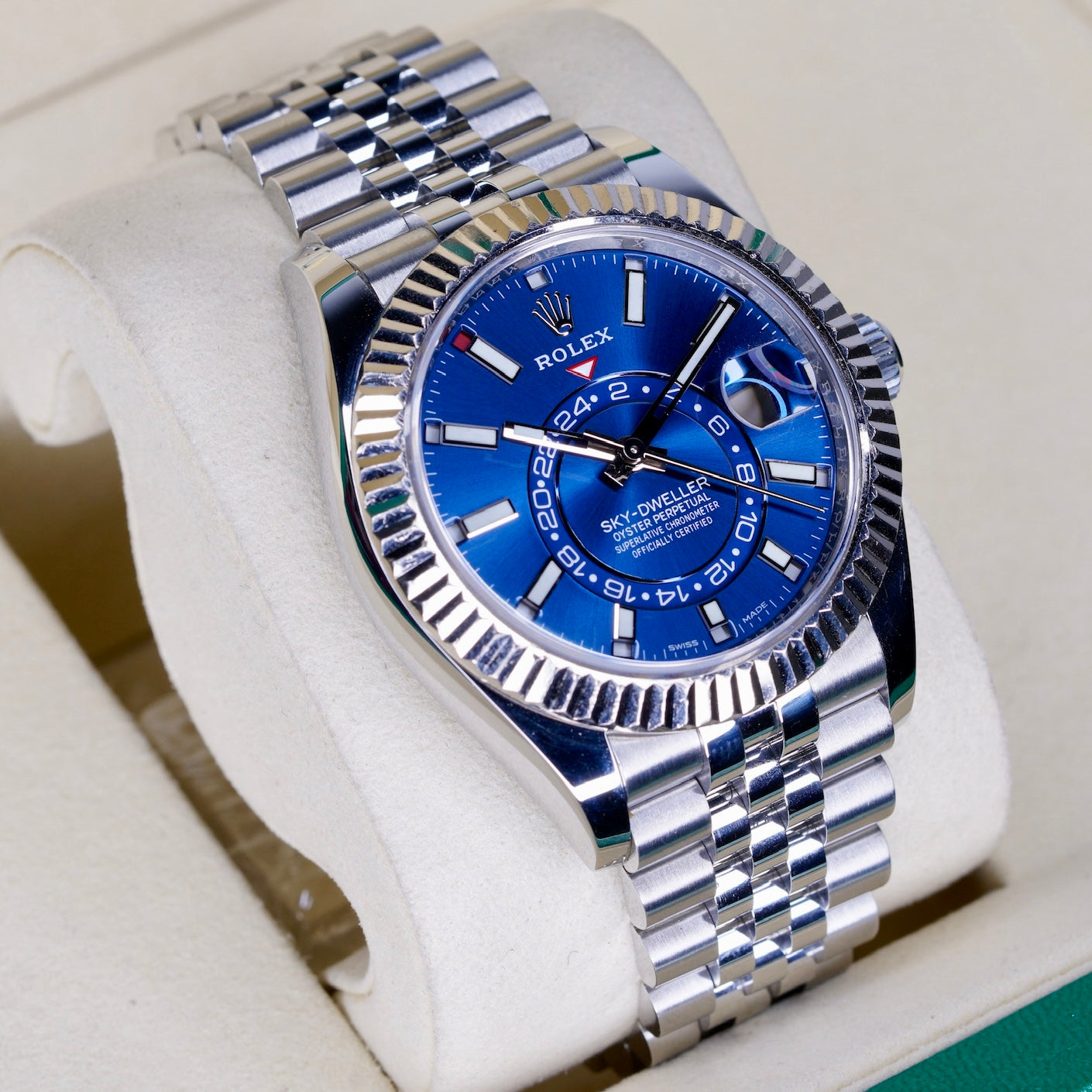 Rolex Sky-Dweller 326934 “SKY BLUE” Blue Dial Stainless Steel 40mm 2022