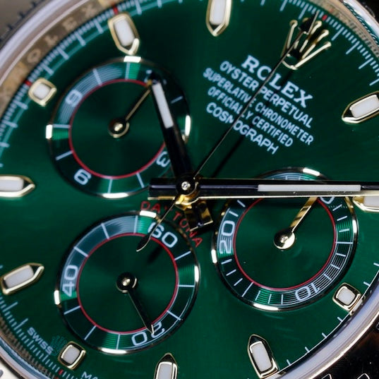 Rolex Daytona 116508 “JOHN MAYER” Green Dial Yellow Gold 40mm 2017