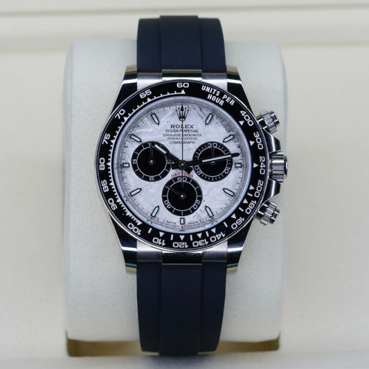Rolex NEW 2026 Daytona 126519LN “METEORITE” Meteorite Dial White Gold Oysterflex 40mm