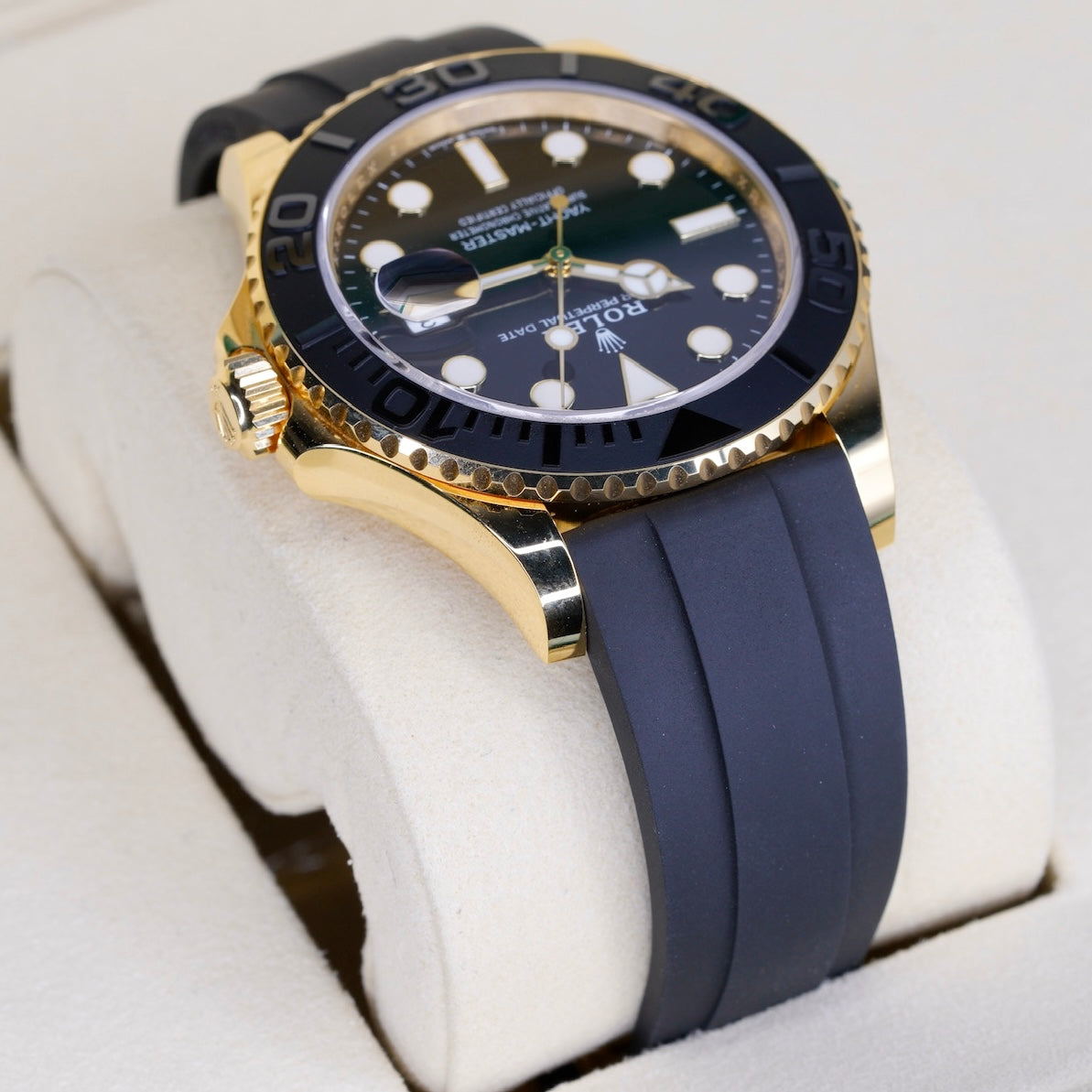 Rolex Yacht-Master 226658 Black Dial Yellow Gold Oysterflex 40mm 2025