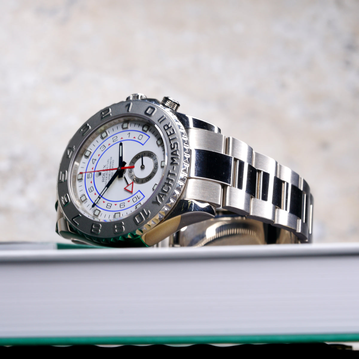 Rolex Yacht-Master II 116689 White Dial White Gold 44mm 2013