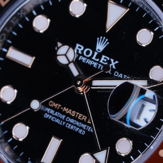 Rolex GMT-Master II 126711CHNR “ROOTBEER” Black Dial Two-Tone Rose Gold & Steel 40mm 2023
