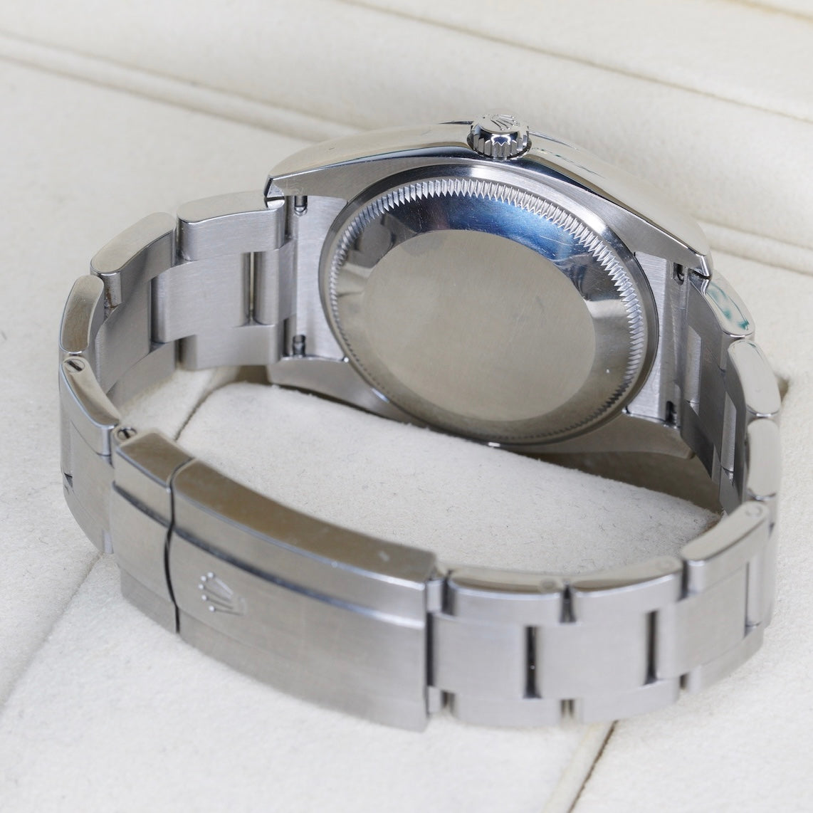 Rolex Oyster Perpetual 114200 “GRAPE” Purple Dial Stainless Steel 34mm 2019