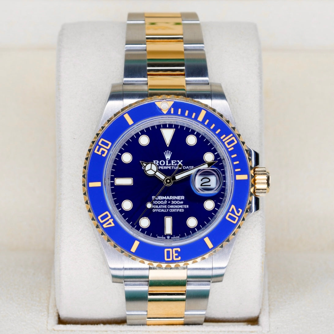 Rolex Submariner Date 126613LB “BLUESY” Blue Dial Two-Tone Yellow Gold & Steel 41mm 2023