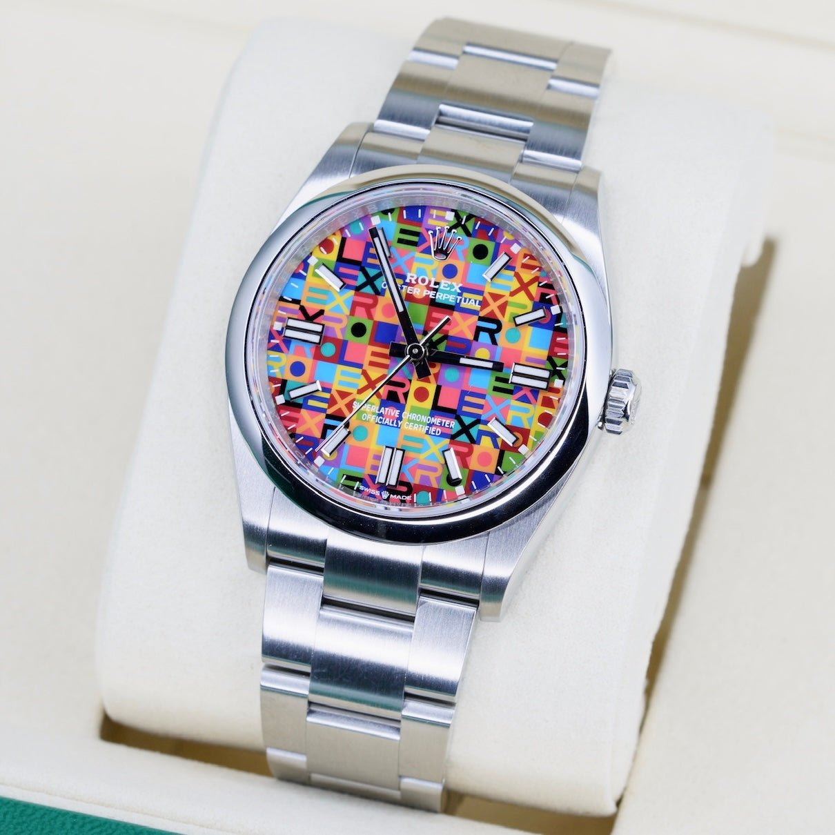 Rolex NEW 2026 Oyster Perpetual 126000 “JUBILEE” Anniversary Dial Stainless Steel 36mm
