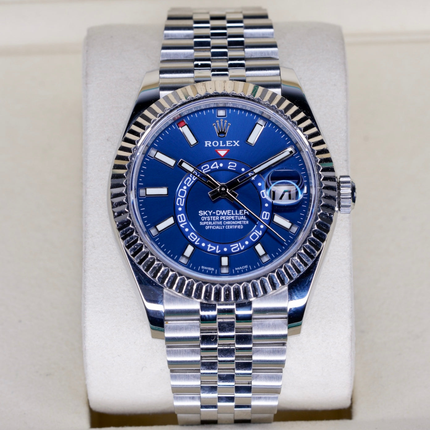 Rolex Sky-Dweller 326934 “SKY BLUE” Blue Dial Stainless Steel 40mm 2022