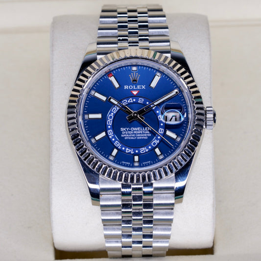 Rolex Sky-Dweller 326934 “SKY BLUE” Blue Dial Stainless Steel 40mm 2022