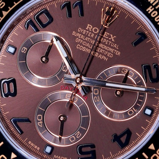 Rolex Daytona 116515LN “CHOCO ARABIC” Brown Arabic Dial Rose Gold 40mm 2016