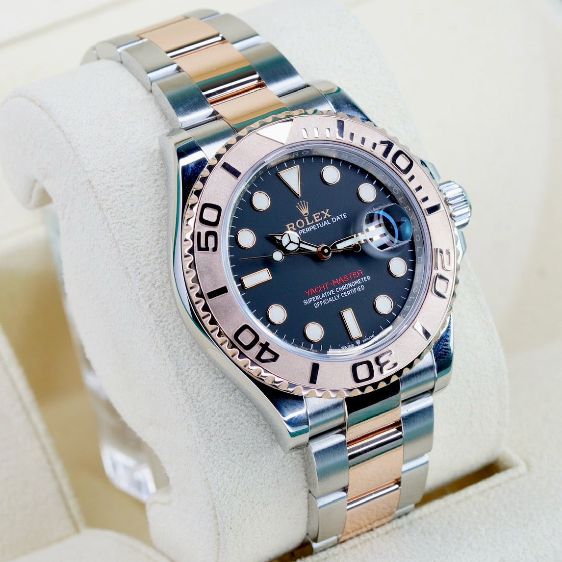 Rolex Yacht-Master 126621 Black Dial Two-Tone Rose Gold & Steel 40mm 2022